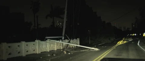 Hurricane Irma shot on RED Stock-Footage 119674827