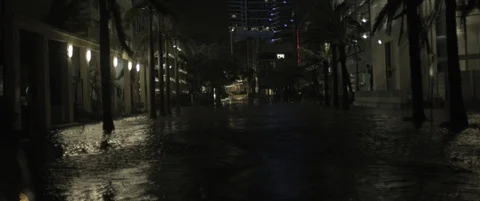 Hurricane Irma shot on RED Stock-Footage 119674873