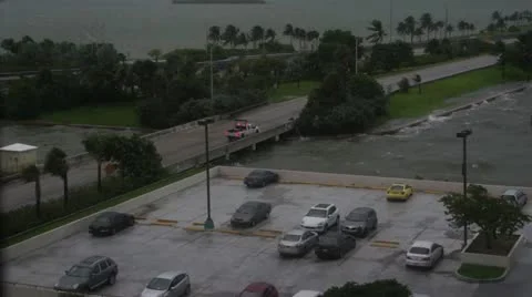 Hurricane Isaac in Miami Vidéo 11871818