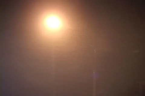 Hurricane Ivan comes ashore during the night Video stock 12575677