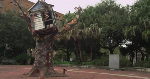 Hurricane Katrina Memorial Stock Footage 61870225