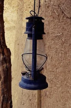 Hurricane lamp lantern Stock Photos