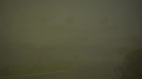 Hurricane Laura screaming wind Stock Footage 138748922