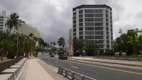 Hurricane Maria Preparations Video stock 80462559