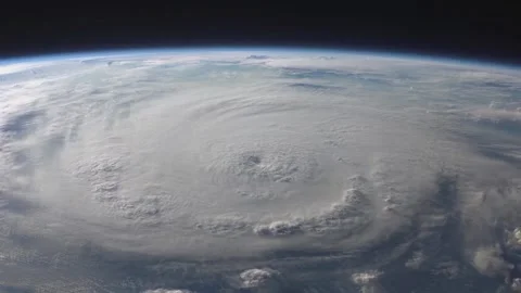 Hurricane massive nature footage loop Stock Footage 219883754