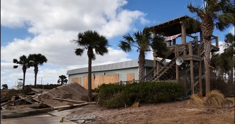 Hurricane Michael Stock Footage 98842790