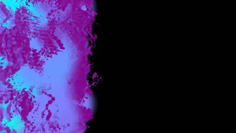 A hurricane of moving particles. color gradient. Black background . cloud of Stock Footage 86993007