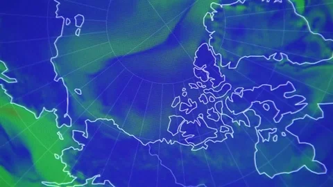 Hurricane moving from space Stock Footage 70923098