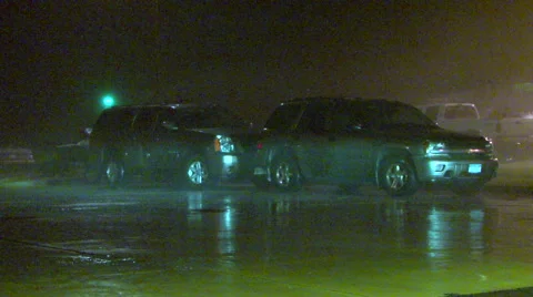 Hurricane at Night Stock Footage 40001031