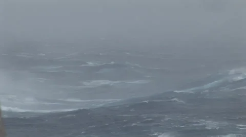 Hurricane open seas Video stock 26043979