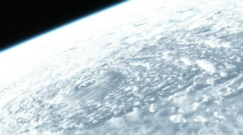Hurricane from Orbit Stock Footage 400607