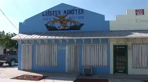 Hurricane preparation shutters Stock Footage 12573997