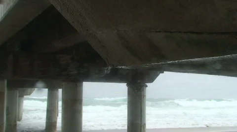 Hurricane Rain Drops Video stock 586206