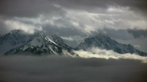Hurricane ridge timelapse2 Video stock 500797