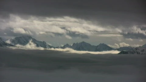 Hurricane ridge timelapse3 Video stock 500773