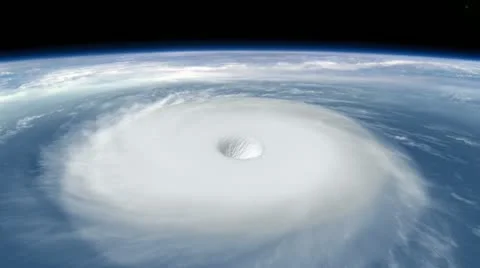Hurricane Sandy Fly Over Stock Footage