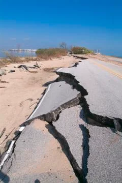 Hurricane storm damage Stock Photos