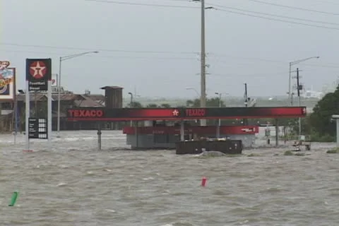 Hurricane Storm Surge Stock Footage 12744696