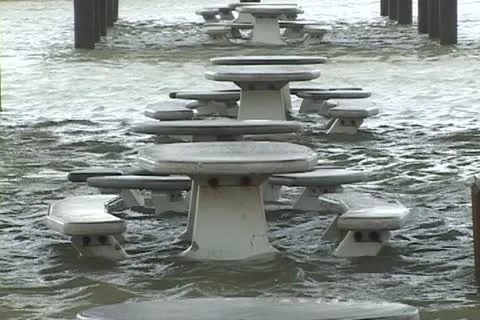 Hurricane Storm Surge Stock Footage 12744707