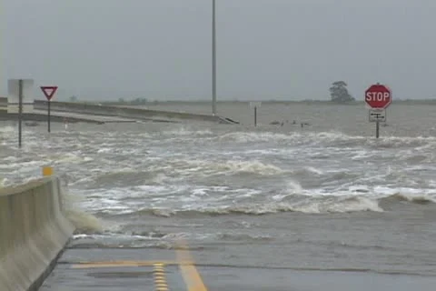 Hurricane Storm Surge 库存影片 12744805