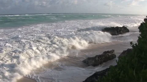 Hurricane Storm Surge Stock Footage 15141503