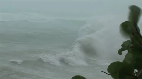 Hurricane Storm Surge Video stock 15141920