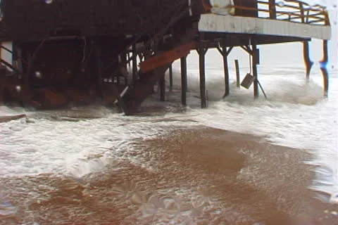 Hurricane Storm Surge Stock Footage 26846461