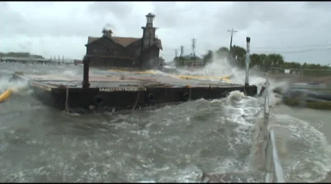 Hurricane surge Video stock 24685010