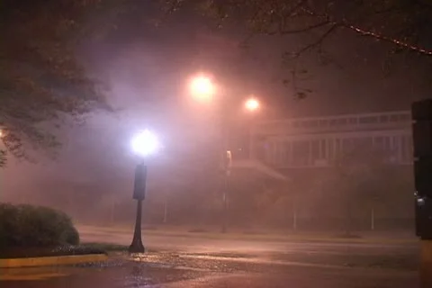 Hurricane wind &amp; rain Stock Footage 12760779