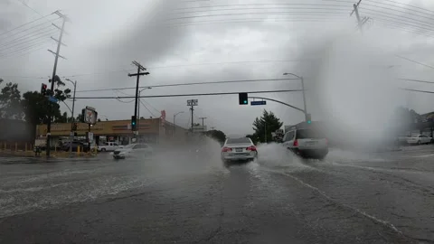 Hurricanes Hillary Video stock 248395296