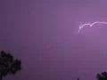 Hurrincane Irene Thunderstorm and Lightining 4x3 Footage