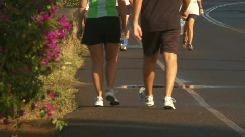 Hurry up and walk Stock Footage 779205