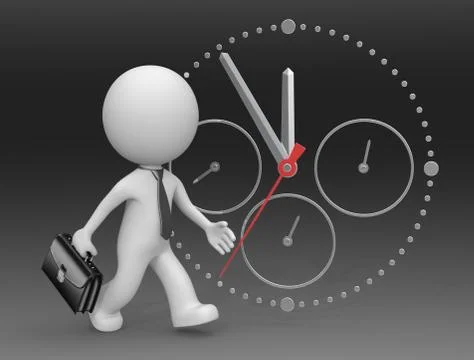 Hurry Up. Stock Illustration