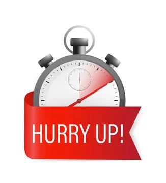Hurry up timer, great design for any purposes. Time going over concepts. Vector イラスト素材