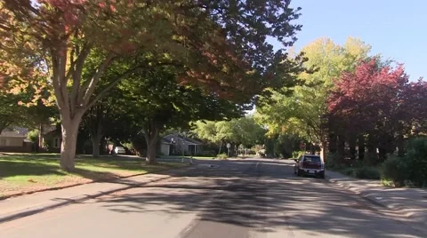 Hurrying home Video stock 43993589