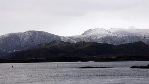 Hurtigruten MS Nordnorge Docking In Torvik 6095 DSC4434 corrected Pt 2 Stock Footage 291393226