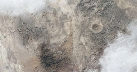 Hurtling earthward, out of control, over the Rio Grande Valley Stock Footage 101244005