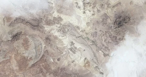 Hurtling earthward, out of control, over the Rio Grande Valley Stock Footage 101244493