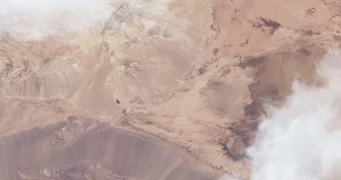 Hurtling earthward, out of control, over Qom Province, Iran Stock Footage 101247975