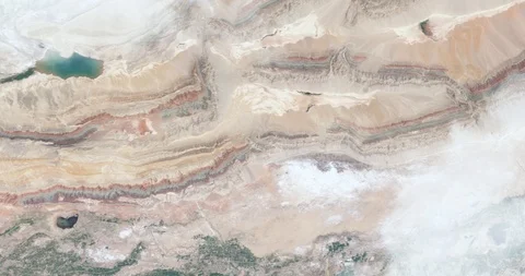 Hurtling earthward, out of control, over Xinjiang province China Stock Footage 101248292