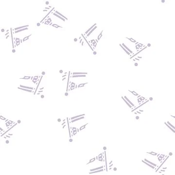 Husband for hour installating cornices glyph vector seamless pattern 스톡 일러스트