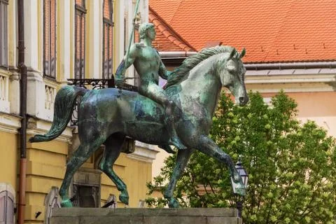 Hussar Monument Stock Photos