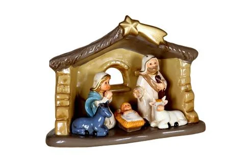 Hut nativity Stock Photos