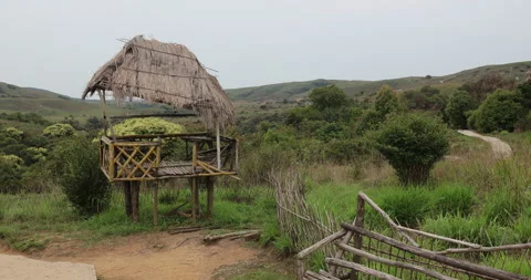 Hut in a Resort Stock Footage 335609765