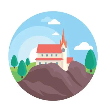 Hut Vector Icon Stock Illustration