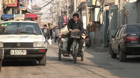 Hutong in Beijing Stock-Footage 10879152