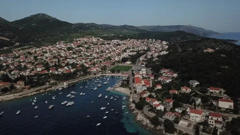 Hvar in Croatia Stock Footage 112973052