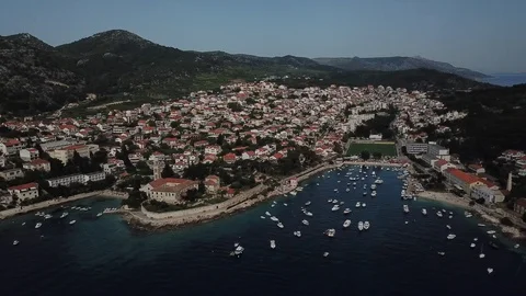 Hvar in Croatia Stock Footage 112973226