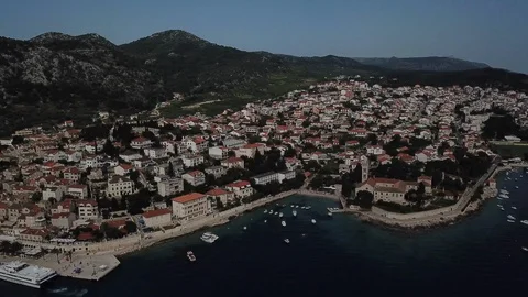 Hvar in Croatia Stock Footage 112973363