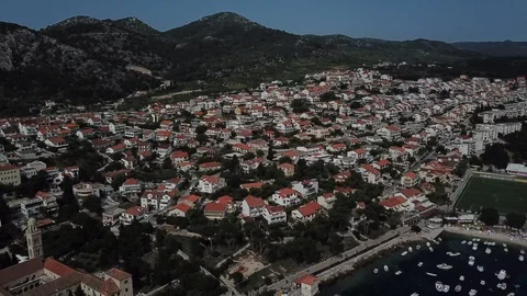 Hvar in Croatia Stock Footage 112973610